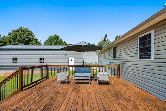169 Campbell Bridge Rd, Seneca, SC 29678 - view of wooden terrace
