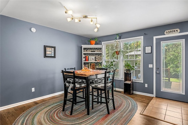 169 Campbell Bridge Rd, Seneca, SC 29678 - dining space featuring wood finished floors and baseboards