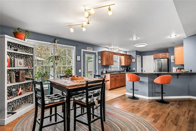 169 Campbell Bridge Rd, Seneca, SC 29678 - dining area featuring light wood-style flooring