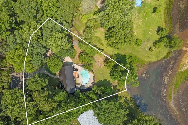 204 Lakeside Dr, Walhalla, SC 29691 - view of property location featuring property parcel outlined and a pool
