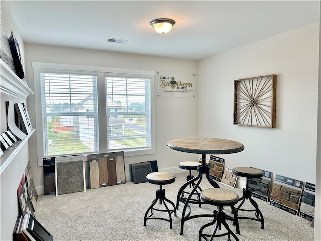 448 Seaborn Cir, Pendleton, SC 29670 - carpeted dining space with baseboards