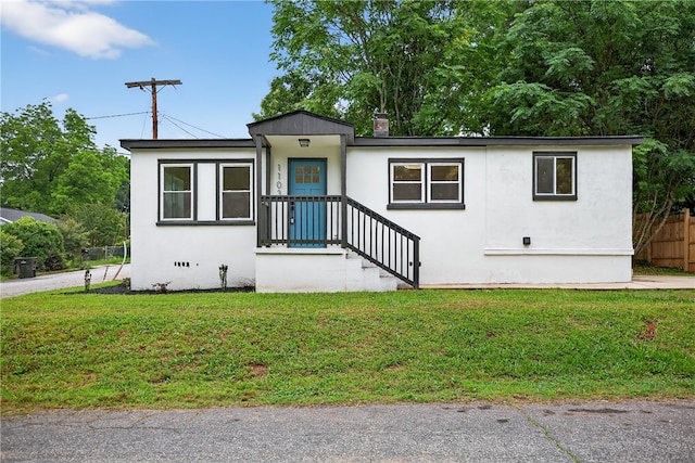 1103 Scott Dr, Anderson, SC 29625 - view of front of property featuring stucco siding