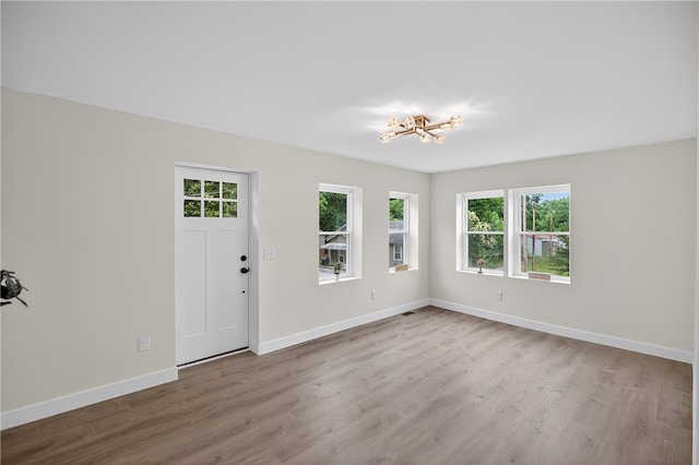 1103 Scott Dr, Anderson, SC 29625 - foyer featuring healthy amount of natural light and wood finished floors