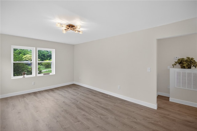 1103 Scott Dr, Anderson, SC 29625 - empty room featuring wood finished floors and baseboards