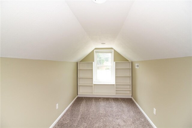 104 Tinsley Dr, Anderson, SC 29621 - additional living space with lofted ceiling, carpet, and baseboards