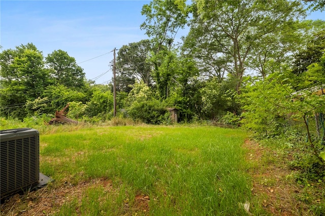 1205 W Franklin St, Anderson, SC 29624 - view of yard with central AC unit