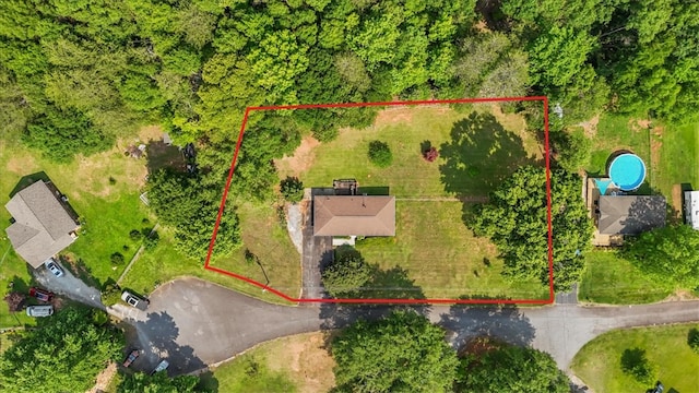 100 Colonial Ct, West Union, SC 29696 - view of property location with property parcel outlined