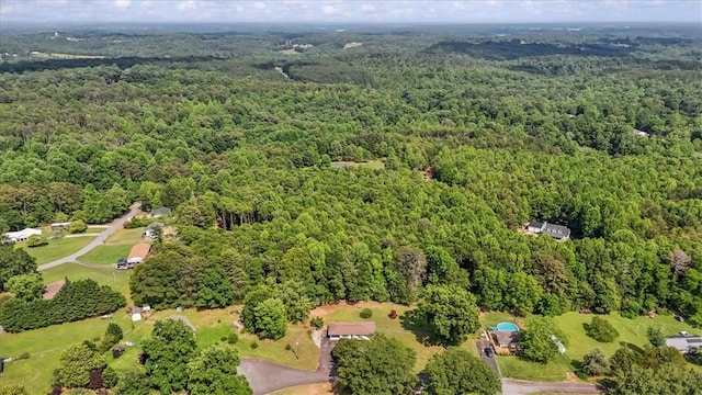 100 Colonial Ct, West Union, SC 29696 - aerial view of property's location featuring a heavily wooded area