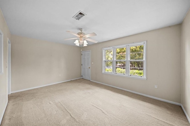 100 Colonial Ct, West Union, SC 29696 - carpeted empty room featuring ceiling fan and baseboards