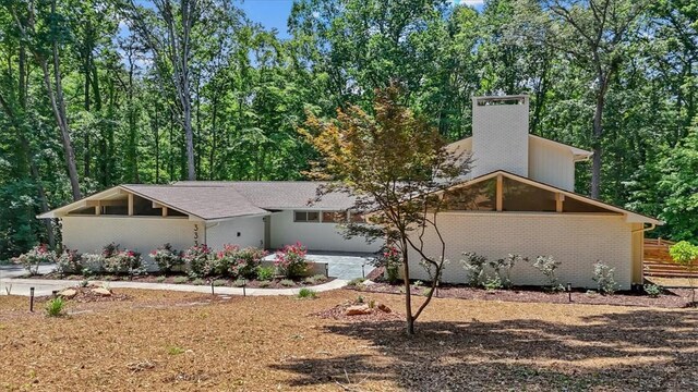 333 Woodland Way, Clemson, SC 29631 - view of front of house featuring a chimney