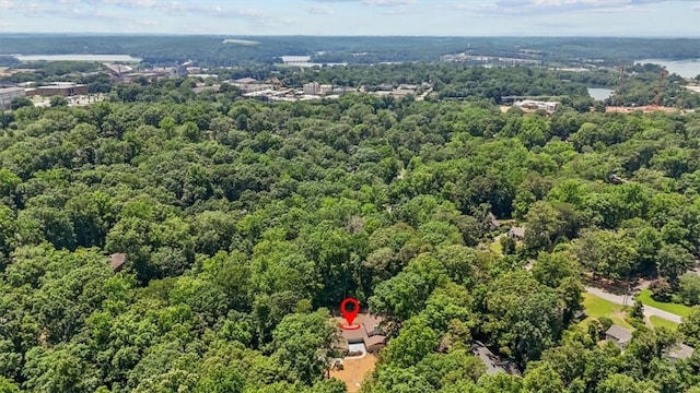 333 Woodland Way, Clemson, SC 29631 - drone / aerial view of a heavily wooded area