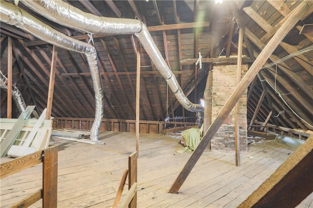 206 W N 1st St, Seneca, SC 29678 - view of unfinished attic