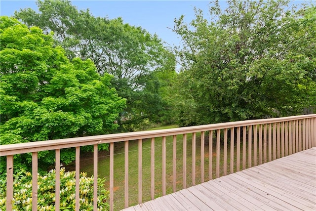 1121 Ireland Rd, Pickens, SC 29671 - wooden terrace with a yard