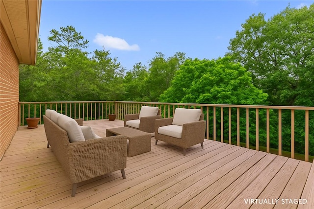 1121 Ireland Rd, Pickens, SC 29671 - view of wooden terrace
