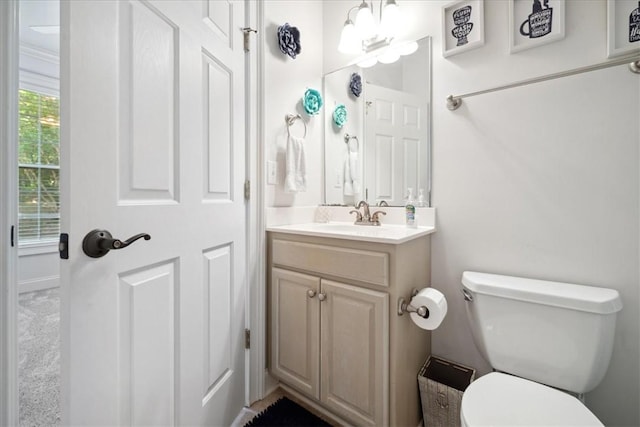149 Summers Way, Seneca, SC 29672 - half bath featuring toilet and vanity
