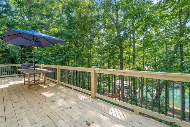 149 Summers Way, Seneca, SC 29672 - view of wooden deck