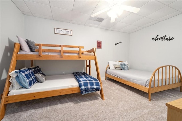 149 Summers Way, Seneca, SC 29672 - bedroom with carpet and a drop ceiling