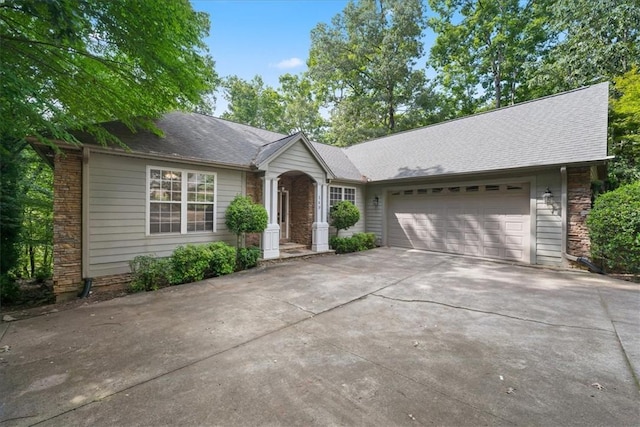 149 Summers Way, Seneca, SC 29672 - ranch-style home featuring concrete driveway, an attached garage, and roof with shingles