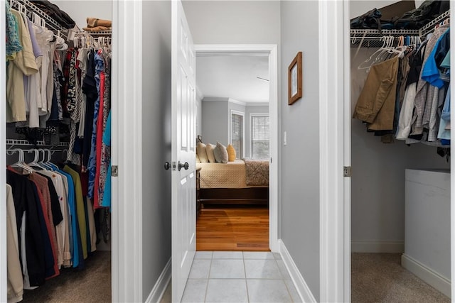 606 Lighthouse Ct, Seneca, SC 29672 - walk in closet with light tile patterned floors