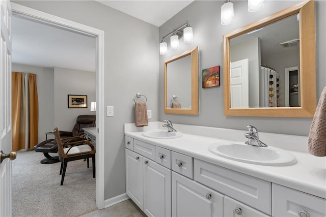 606 Lighthouse Ct, Seneca, SC 29672 - bathroom featuring double vanity