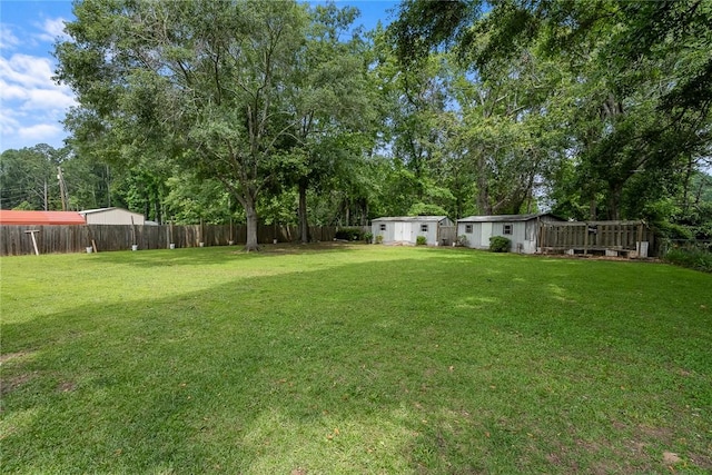 304 Samuel Rd, Honea Path, SC 29654 - view of yard featuring an outdoor structure and view of scattered trees