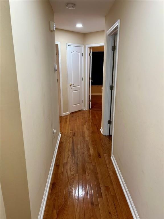 105 Eagle Ct, Westminster, SC 29693 - corridor with hardwood / wood-style flooring and baseboards