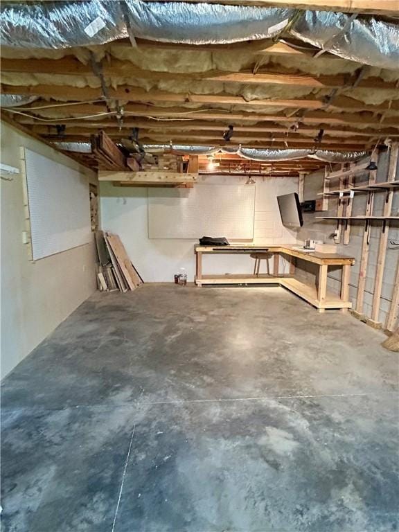105 Eagle Ct, Westminster, SC 29693 - view of unfinished below grade area