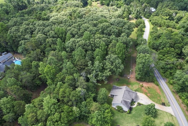 6352 Valley Farm Rd, Seneca, SC 29678 - aerial overview of property's location featuring a heavily wooded area