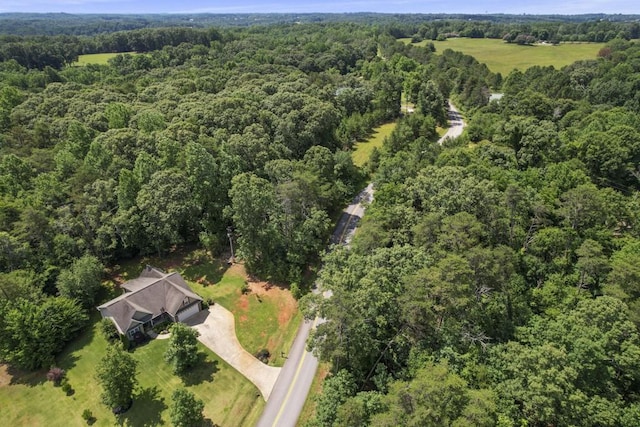 6352 Valley Farm Rd, Seneca, SC 29678 - aerial view of property's location featuring a heavily wooded area