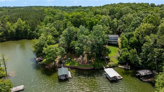 79 Blue Heron Cv, Abbeville, SC 29620 - view of property location featuring a forest and a nearby body of water