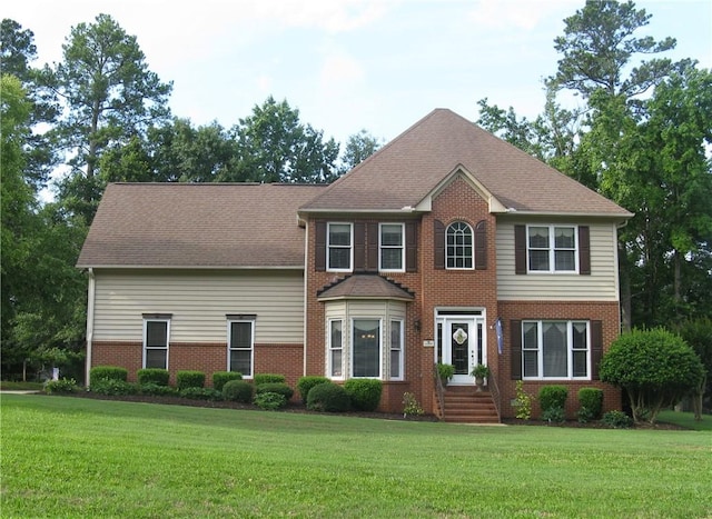 307 Holly Ridge Dr, Anderson, SC 29621 - colonial inspired home with brick siding and a front yard