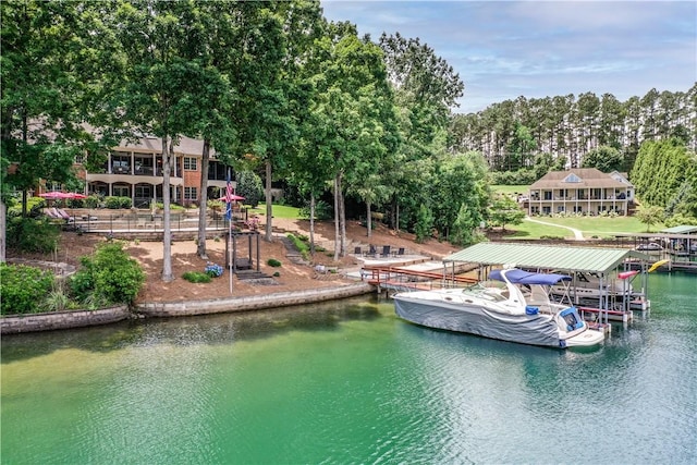 405 Windcrest Ct, Salem, SC 29676 - dock with a water view