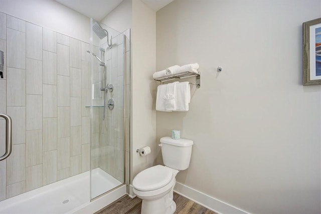 13500 Clemson Blvd Unit 2410, Seneca, SC 29678 - full bathroom with wood finished floors and a tile shower