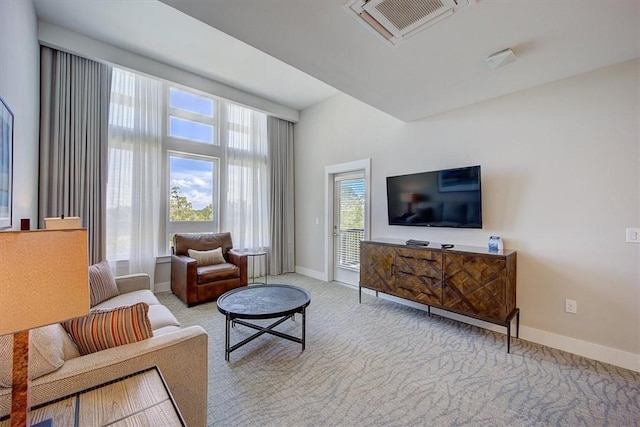 13500 Clemson Blvd Unit 2410, Seneca, SC 29678 - carpeted living room with baseboards