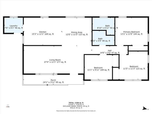 440 Cooley Bridge Rd, Pelzer, SC 29669 - view of room layout
