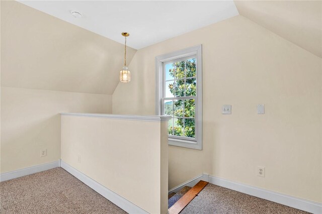 10 Laurelcrest Ln, Travelers Rest, SC 29690 - bonus room featuring lofted ceiling and carpet floors