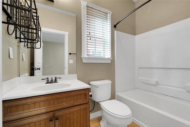 101 W Ln Unit 1118, Clemson, SC 29631 - bathroom with vanity, bathing tub / shower combination, and tile patterned floors