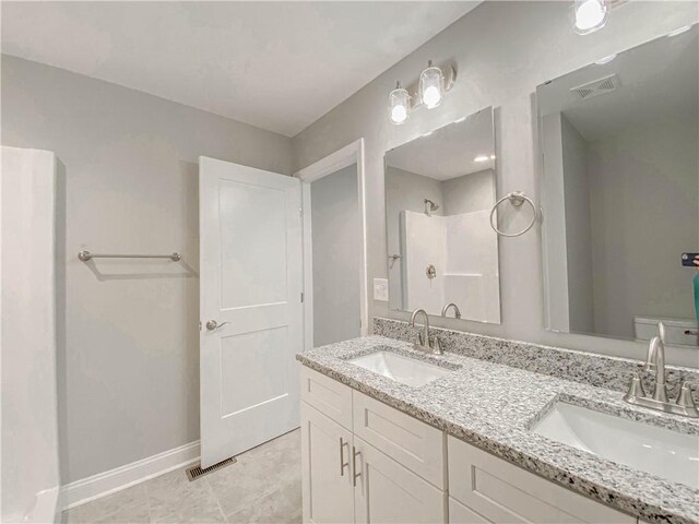 325 Code Cir, Seneca, SC 29678 - full bath with double vanity and a shower