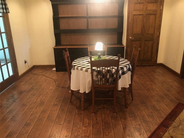431 Seigler Rd, Iva, SC 29655 - dining area featuring hardwood / wood-style flooring
