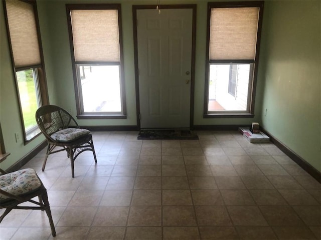 431 Seigler Rd, Iva, SC 29655 - foyer entrance featuring baseboards