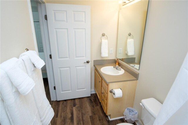 633 Harts Cove Way Unit 633, Seneca, SC 29678 - bathroom with vanity and wood finished floors