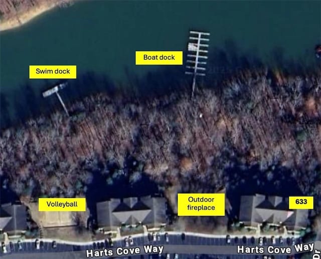 633 Harts Cove Way Unit 633, Seneca, SC 29678 - aerial view of property's location