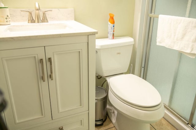 316 Brewer Rd, Walhalla, SC 29691 - full bath with a shower stall, tile patterned floors, and vanity