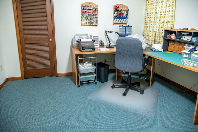 316 Brewer Rd, Walhalla, SC 29691 - office space with baseboards and carpet