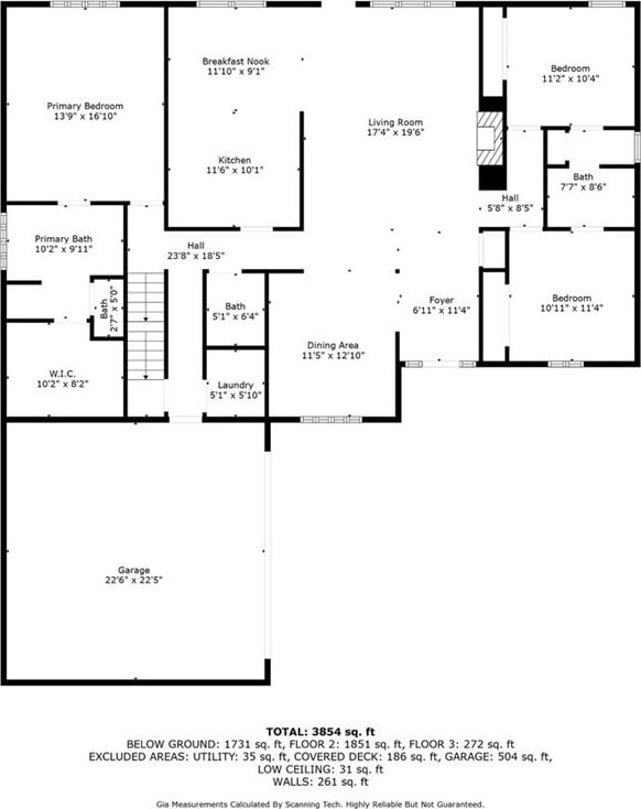 213 Redbud St, Seneca, SC 29672 - view of floor plan / room layout