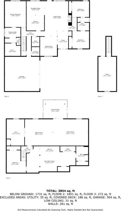 213 Redbud St, Seneca, SC 29672 - view of property floor plan