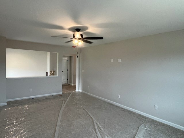 109 Sunrise Ct Unit Sun0005, Anderson, SC 29625 - unfurnished room featuring a ceiling fan and baseboards