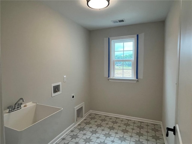 109 Sunrise Ct Unit Sun0005, Anderson, SC 29625 - laundry area featuring electric dryer hookup, light floors, and washer hookup