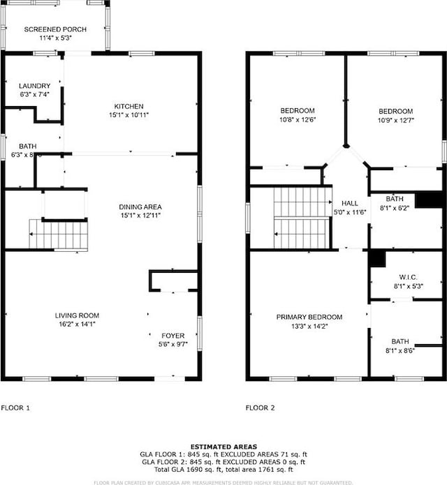 112 Wilbur St, Easley, SC 29640 - view of room layout
