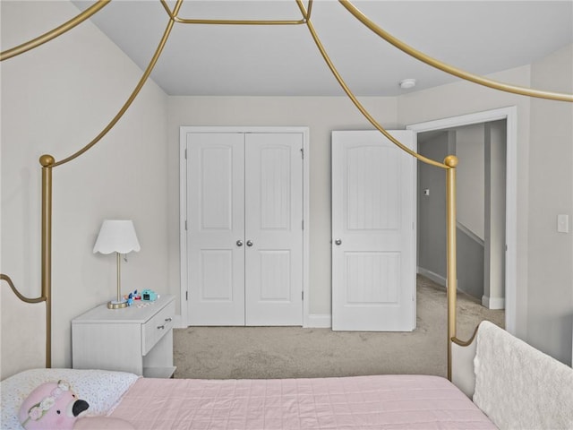 112 Wilbur St, Easley, SC 29640 - bedroom with carpet and a closet